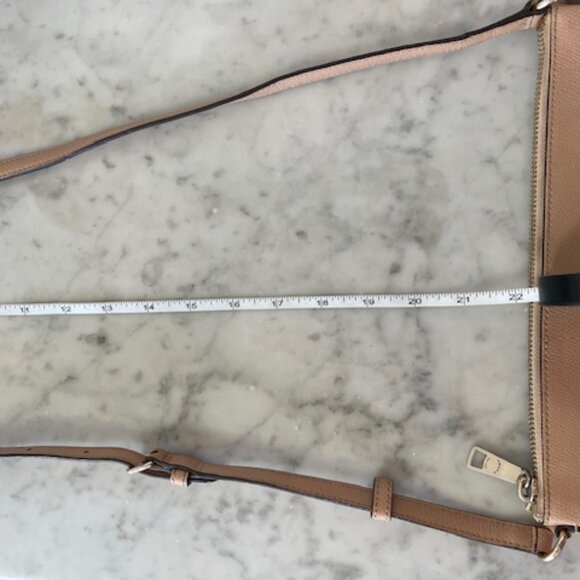 COACH East/West Pop Crossbody Tan Purse Adjustable Shoulder Bag F52881 - Picture 17 of 17